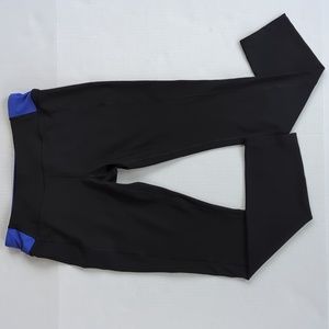 Layer 8 Performance Quick-Dry Athletic Legging Pant M Black Purple